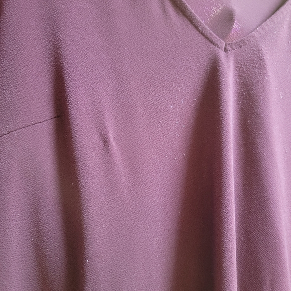 Express Maroon Blouse - Picture 8 of 9